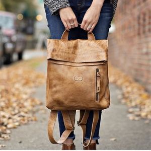 Bedstu Howie Leather Backpack